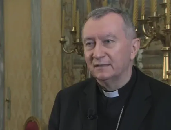 Il Cardinale Pietro Parolin, Segretario di Stato |  | CTV