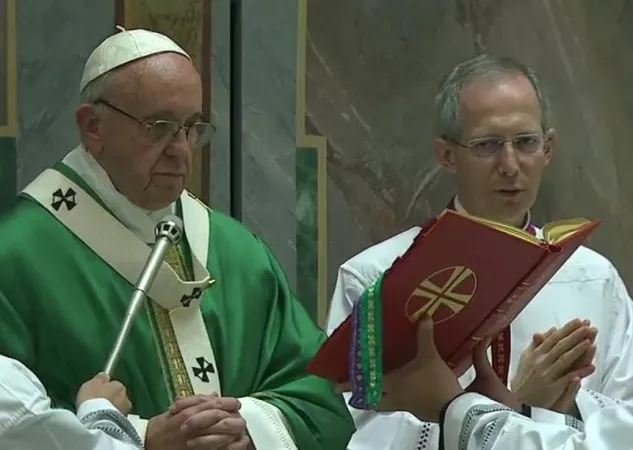 Il Papa presiede la Messa con i Cardinali |  | CTV