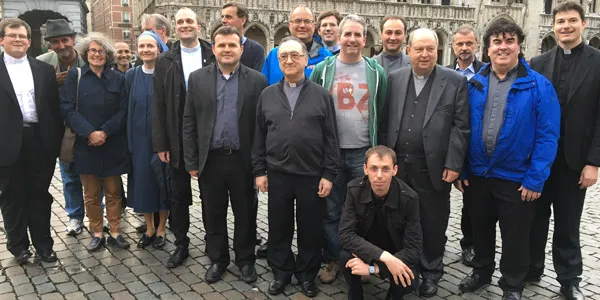 Foto di gruppo dell'EVS | L'incontro dell'EVS a Bruxelles | CCEE