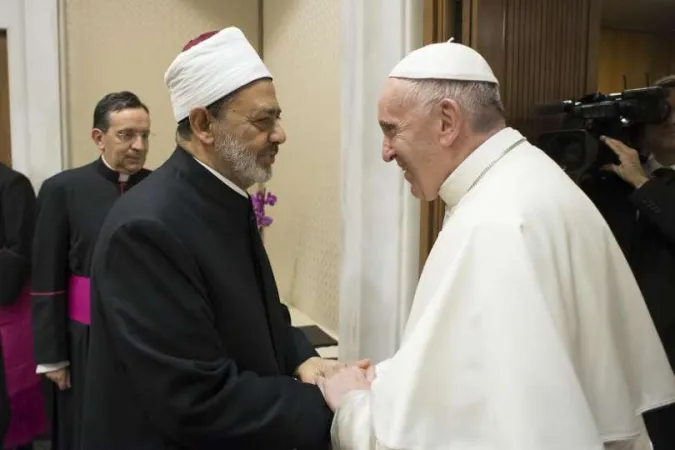 Il Papa con il Imam di Al-Azhar  |  | ACI Group