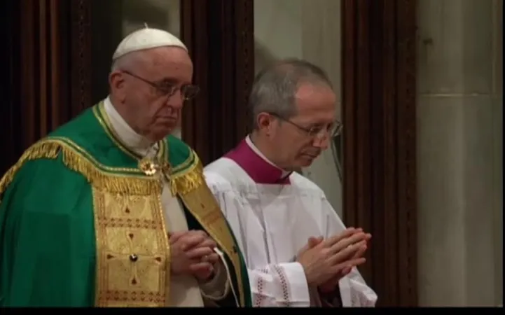 Il Papa presiede i Vespri nella Cattedrale di St. Patrick |  | EWTN