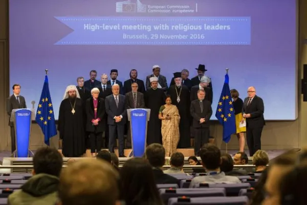 L'incontro della Commissione Europea e i leaders religiosi dello scorso 29 novembre  / Commissione Europea