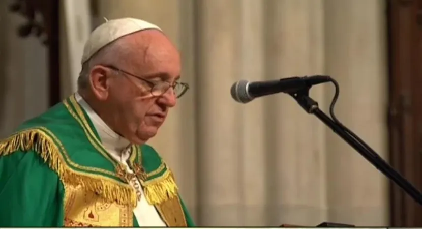 Il Papa presiede i Vespri nella Cattedrale di St. Patrick |  | CTV