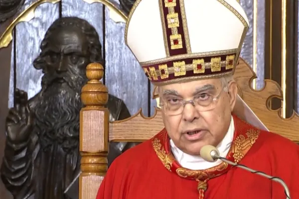 Il Cardinale Semeraro durante la Messa in memoria della Famiglia Ulma, Markowa, 24 marzo 2024 / Confernenza Episcopale Polacca