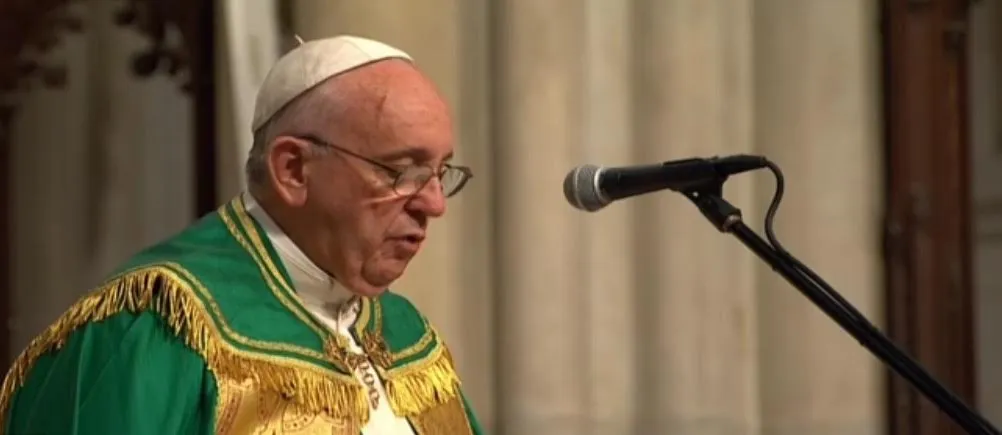 Il Papa presiede i Vespri nella Cattedrale di St. Patrick |  | EWTN