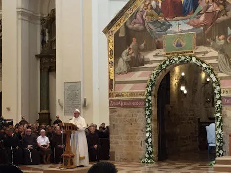 Papa ad Assisi, 4 agosto 2016 |  | Angela Ambrogetti, ACI Stampa