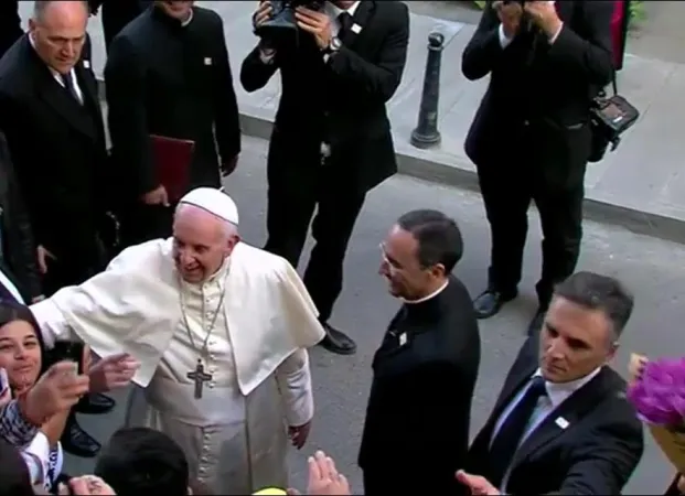 Papa Francesco nella Chiesa dell'Assunta a Tblisi |  | CTV