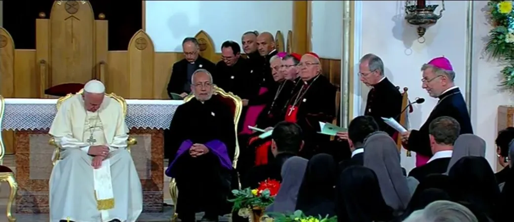 Papa Francesco nella Chiesa dell'Assunta a Tblisi |  | CTV