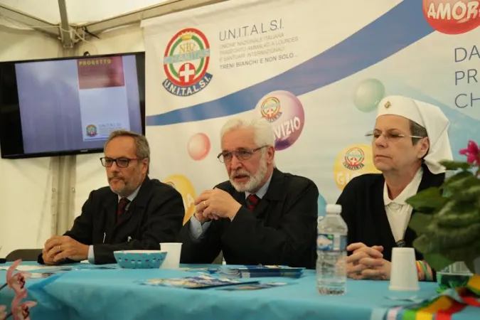 La presentazione del progetto a Lourdes |  | Daniel Ibañez/Acistampa