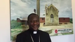 Monsignor Cyr-Nestor Yapaupa, vescovo di Alindao (Centrafrica) in visita alla sede di ACS / ACS 