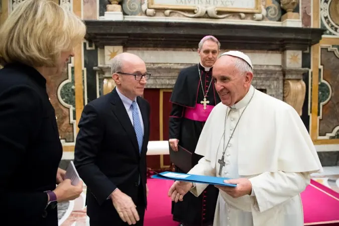 Papa Francesco e gli imprenditori di “Time Life” |  | L'Osservatore Romano - ACI Group