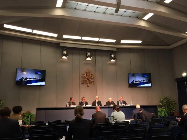 Conferenza stampa presso la Sala Stampa della Santa Sede |  | VG; ACI Stampa