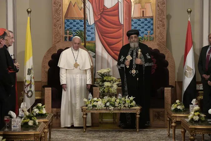 Papa Francesco e Tawadros II  |  | L'Osservatore Romano ACI Group