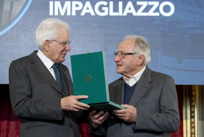 Dino Impagliazzo premiato da Mattarella |  | ufficio stampa