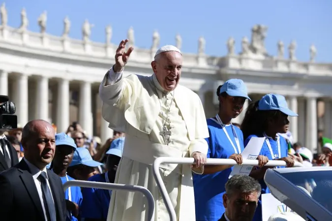 Papa Francesco, udienza operatori di misericordia |  | Daniel Ibanez, ACI Group