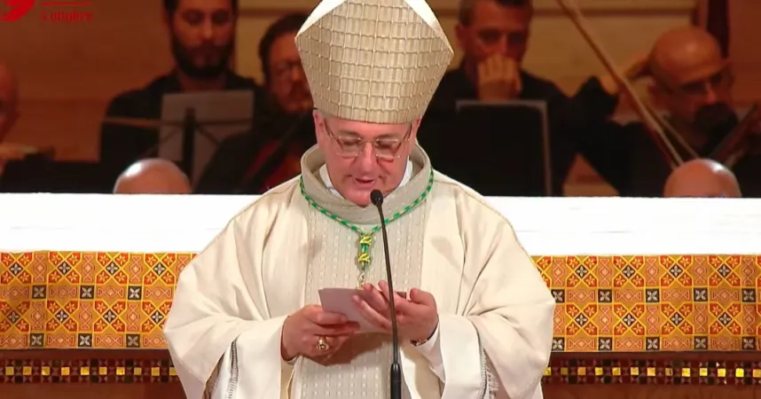 Monsignor Franco Lovignana ad Assisi celebra la Messa Solenne |  | pagina fb diretta Basilica San Francesco Assisi