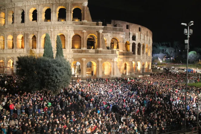 La Via Crucis al Colosseo |  | CNA