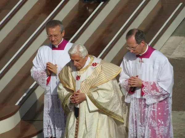 Papa Benedetto XVI |  |  Marianne Medlin CNA