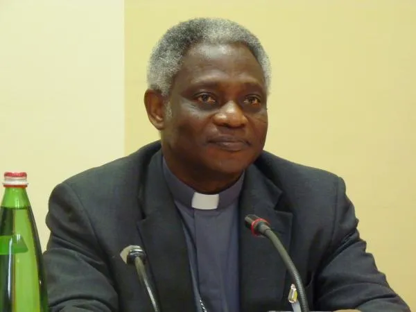 Il Cardinale Turkson |  | David Kerr CNA