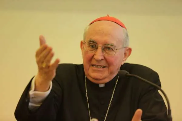 Il Cardinale Vicario Agostino Vallini |  | Daniel Ibanez/CNA