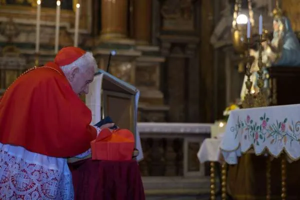 Il Cardinale Ernst Simoni |  | Daniel Ibanez CNA