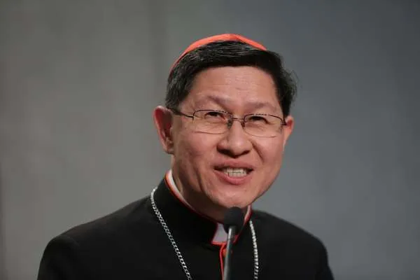 Il cardinale Luis Antonio Gokim Tagle |  | Daniel Ibanez/ CNA