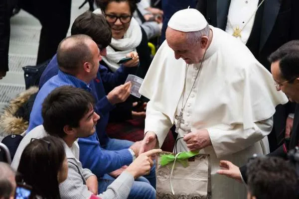 Una udienza generale di Papa Francesco |  | Lucía Ballester/CNA