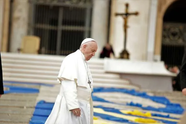 Papa Francesco durante un'Udienza |  | Lucia Ballester, ACI Group