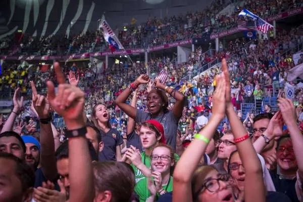 Tauron Arena, Incontro giovani con il Papa | Cracovia, Polonia, 27 Luglio 2016 | CNA