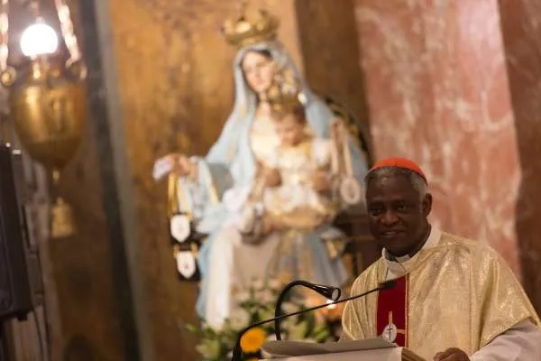 Il Cardinale Peter Kodwo Appiah Turkson |  | Daniel Ibanez CNA