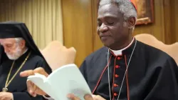 Il Cardinale Peter Turkson, prefetto del Dicastero per il Servizio dello Sviluppo Umano Integrale / Bohumil Petrik / ACI Group