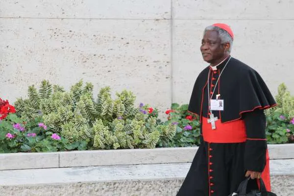 Il Cardinale Turkson, Prefetto del Dicastero per il Servizio dello Sviluppo Umano Integrale |  | Alan Holdren CNA