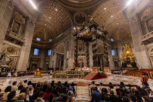 L'interno della Basilica Vaticana |  | Daniel Ibáñez/CNA