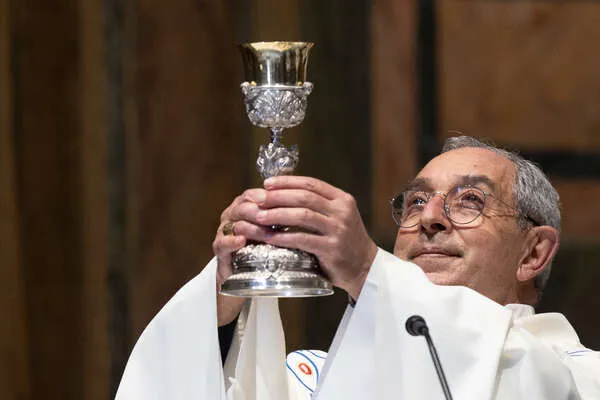 Il Cardinale Angelo De Donatis, Vicario Generale di Sua Santità per la Diocesi di Roma |  | Daniel Ibanez CNA