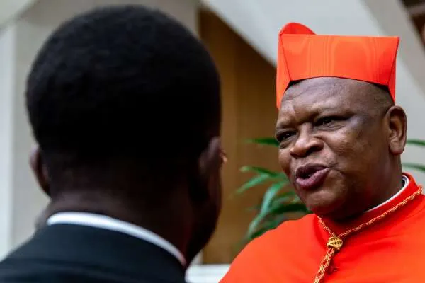 Il Cardinale Ambongo Besungu, Arcivescovo di Kinshasa |  | Daniel Ibanez CNA