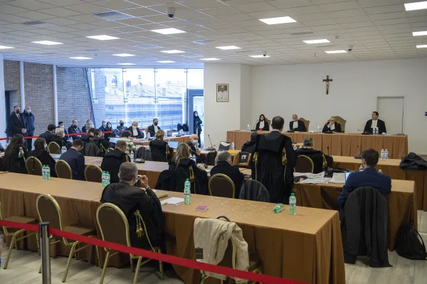 Processo Palazzo di Londra, Aula Musei Vaticani, 17 novembre 2021 / Vatican Media / ACI Group