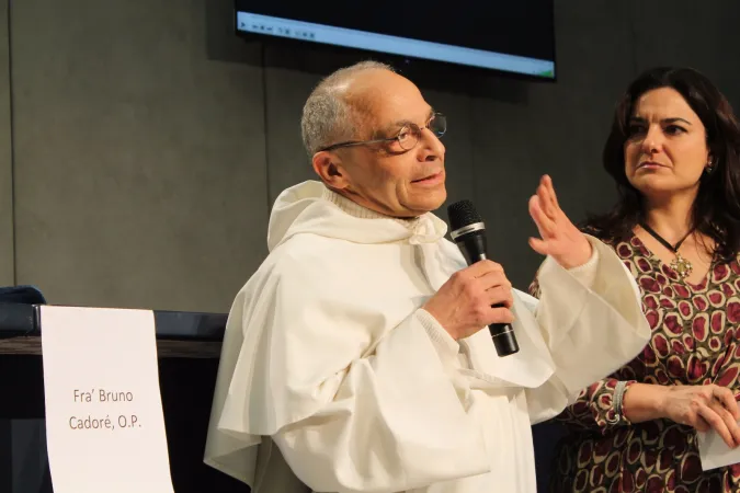 Fr. Bruno Cadoré | Fr. Bruno Cadoré, Maestro dell'Ordine dei Domenicani, durante il meeting point in Sala Stampa vaticana, 17 gennaio 2017 | Lucia Ballester / ACI Group