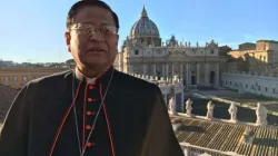 Il cardinale Bo durante una sua visita a Roma del 2017 / Archivio ACI