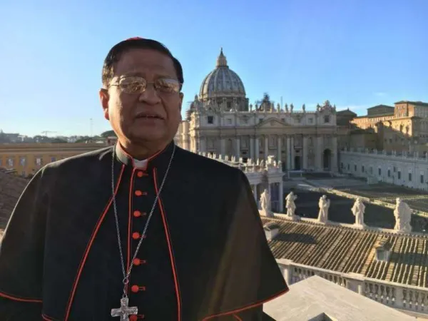 Cardinale Bo | Il cardinale Bo durante una sua visita a Roma del 2017 | Archivio ACI