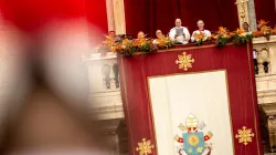 Papa Francesco imparte la benedizione Urbi et Orbi, Piazza San Pietro, Pasqua, 21 aprile 2019  / Daniel Ibanez / ACI Group 