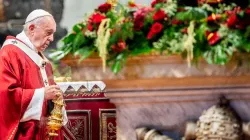 Papa Francesco durante la Messa dei Santi Pietro e Paolo, basilica di San Pietro, 29 giugno 2019 / Daniel Ibanez / ACI Group