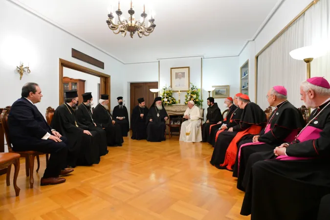 Papa Francesco e Hieronymous II |  | Vatican Media