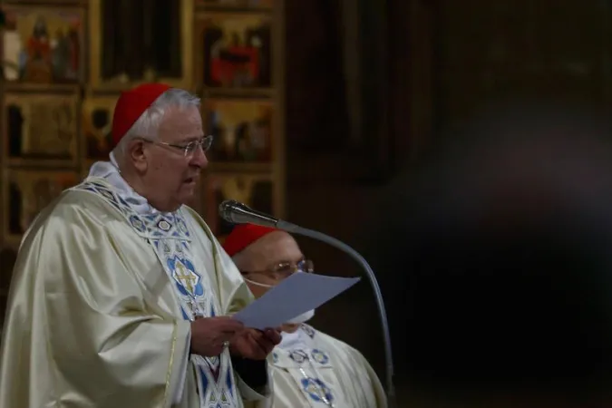 Il Cardinale Gualtiero Bassetti, Presidente della Conferenza Episcopale Italiana |  | Daniel Ibanez CNA