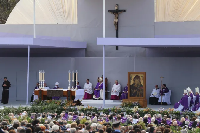 Papa Francesco a Piazza dei Granai a Floriana |  | Courtney Grogan / EWTN