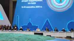 L'apertura del Congresso dei Leader del Mondo e Religioni Tradizionali, Palazzo dell'Indipendenza, Nur Sultan, Kazakhstan, 14 settembre 2022 / Rudolf Gehrig / ACI Group