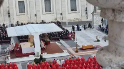 Un momento dei funerali del Papa emerito Benedetto XVI, 5 gennaio 2023 / AG  / ACI Group