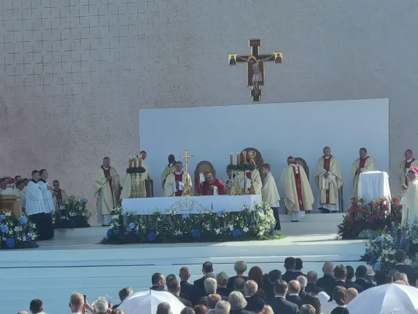 Beatificazione Ulma | Un momento della beatificazione della famiglia Ulma a Markowa, Polonia, 10 settembre 2023 | AG / ACI Group