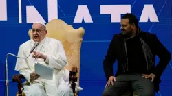 Papa Francecso durante gli Stati generali della natalità, Auditorium della Conciliazione, Roma, 10 maggio 2024 / Daniel Ibanez / ACI Group