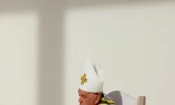 Papa Francesco durante la Messa conclusiva allo Stadio Re Baldovino, Bruxelles, 29 settembre 2024 / Daniel Ibanez / EWTN - ACI Group