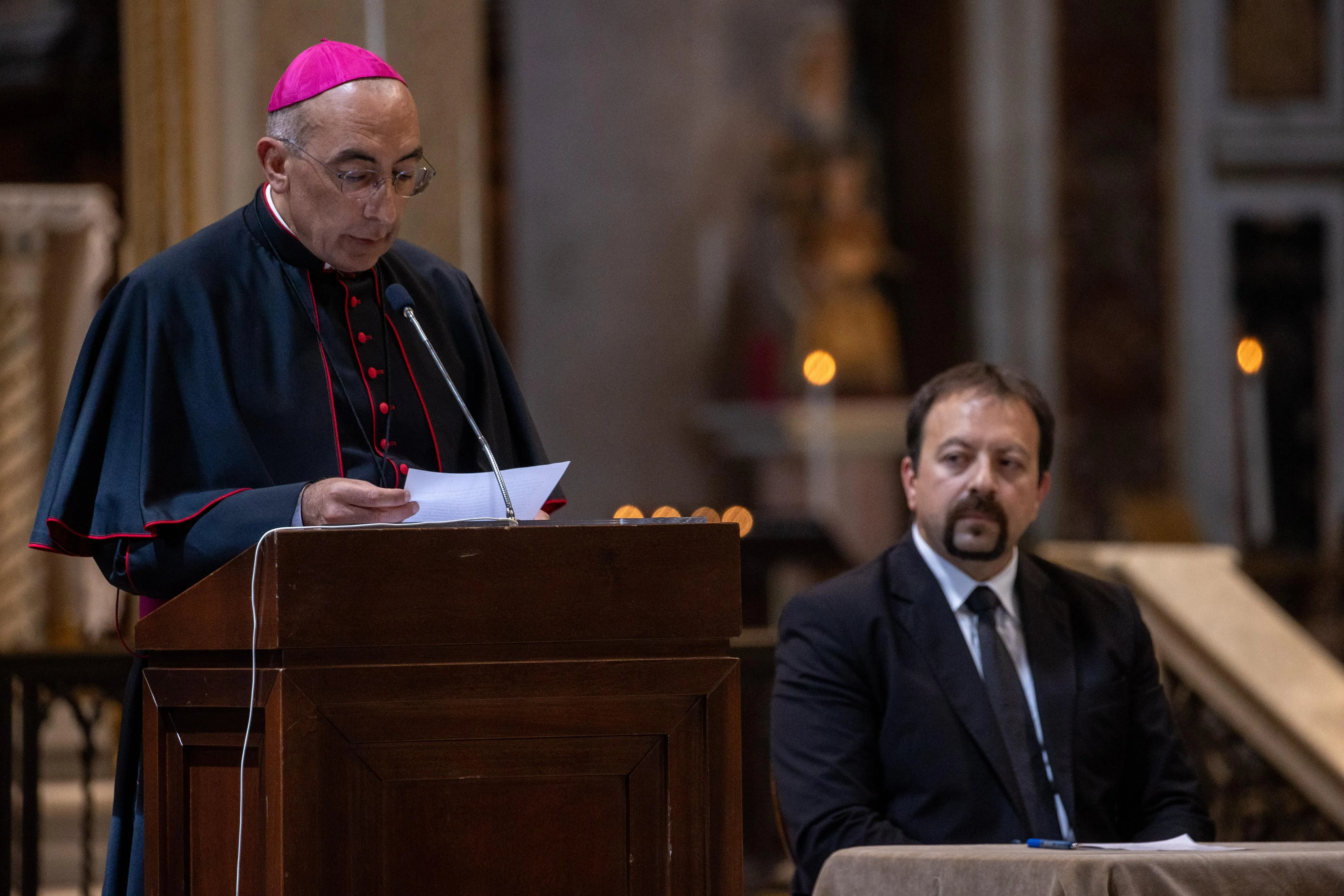 Il Vicario di Roma, Monsignor Reina